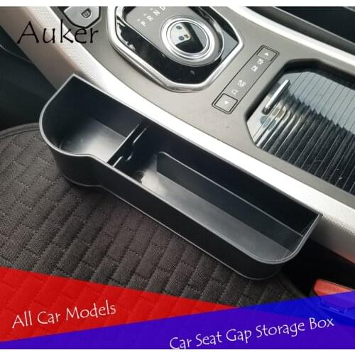 Car Seat Gap Plug Storage Box Interior Multifunctional Water Cup Holder Storage Bag For All Car Models