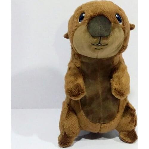 Free Shipping 27cm=10.6 Inch Original Finding Dory Cute Beaver Stuffed Animal Plush Toy Soft Kids Doll