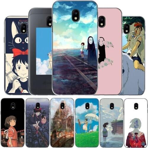 Chihiro Miyazaki hayao anime series Phone Case For Samsung J3 J4 J7 J8 2018 J5 J7 2017 J5 J7 2016 J7 Prime J4 J6 J7 plus