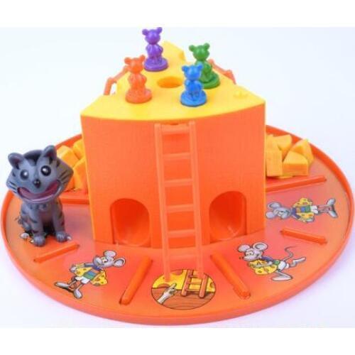 Childrens Table Game Toys Mouse And Cake Cheese Game Parent-child Interaction Early Education Puzzle Toys Gift 2021