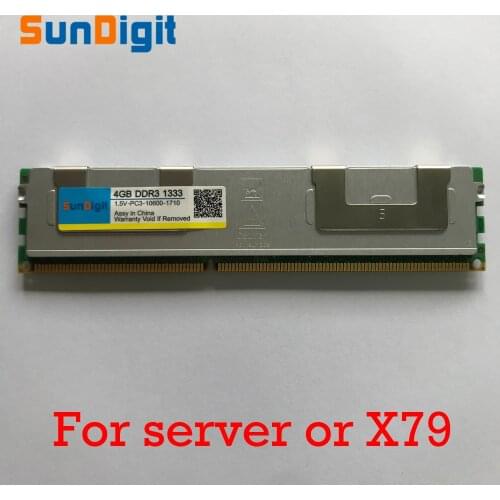 For Hynix DDR3 4GB 8GB DDR3 1333MHz PC3-10600R 2Rx4 ECC REG RDIMM RAM DDR 3 1333 Only For Server Memory Lifetime Warranty R-DIMM