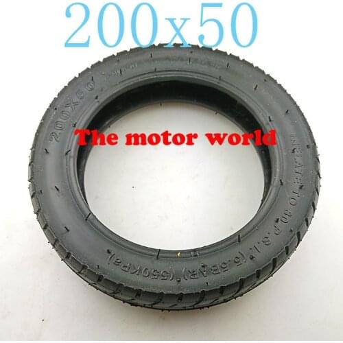 Hot Sale New High Reputation 200x50 Explosion-proof Electric Bike Scooter Tyres for 8 Inch Motorcycle Tire Gas Scooter Tyre