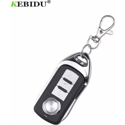 KEBIDU 433Mhz RF Remote Control Switch DC 12V 4CH Relay Receiver Module Universal 433 Mhz Wireless Remote Control Duplicator