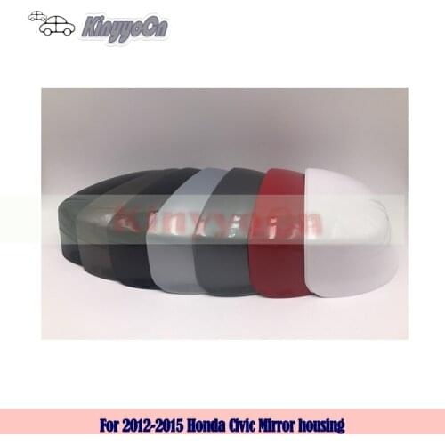 Kinyyocn For Honda Civic 2012 13 14 2015 External mirror Cover Rearview Mirror Cover side mirror Housing