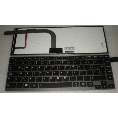 News keyboard for Toshiba Satellite W30 W30DT-A W30T U900W-T01S T09S W35T W35DT Latin/Russian layout