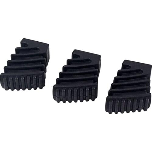 3 Pieces Drum Rubber Feet Pad Small Code Fit for for Drum Hardware Cymbal Stands