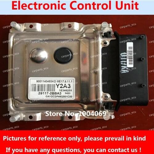 For Hyundai Kia Elantra Landau Rena Rio car engine computer board/ME17.9.11/17.9.11.1 ECU/39113-2B550/39117-2BBA3/37117-2B700