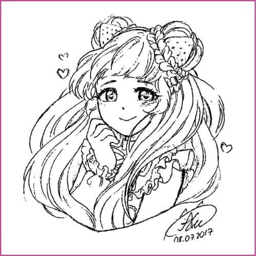 10*10cm Pretty Girl Clear Stamps for DIY Scrapbooking Making Crafts Decorative Transparent Stempels Silicone Stamp New 2019