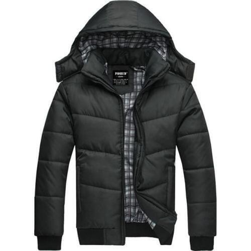 TG6047-A1409 2020 new Mens autumn winter mens casual thickening keep warm cotton-padded clothes coat cheap wholesale