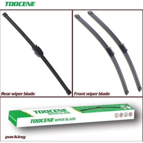 Front and Rear Wiper Blades Set For Volkswagen Caddy 2008-2014 Windshield Windscreen wiper 24"+18"+16"