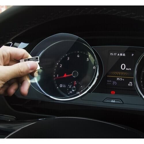 Car dashboard film protective film stickers decoration For Volkswagen Tiguan L 2017-2019 Car styling accessories