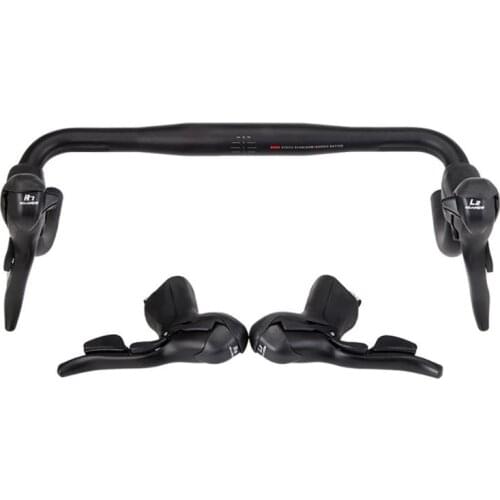 Shift Lever,7/8/9/10/11 Bicycle Shift Lever, Dual Control Road Bike Bicycle Derailleur for Shi-mano