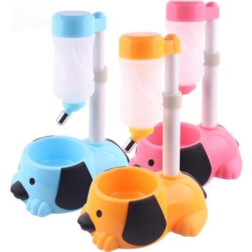 Dog Feeder Drinking Bowls for Dogs Cats Pet Food Bowl Comedero Perro Miska Dla Psa Gamelle Chien Chat Voerbak Hond D2149