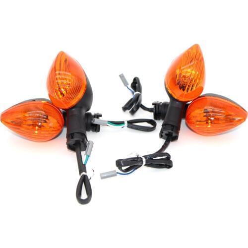 For YAMAHA YZF R1 R6 R25 R3 XSR900 TDM900 Motorcycle Accessories Turn Signals Indicator Light Lamp Amber color