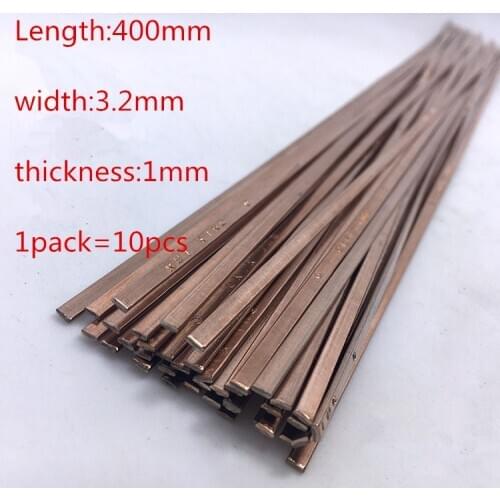 High quality Phosphor copper electrode Low temperature copper welding rods for Fridge &air conditioning copper tube