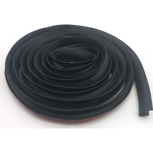 4m Car Edge Seal strip Rubber P-type Car Door Trim Sealing Waterproof Dustproof Soundproof