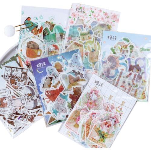 Free shipping20packs/lot Summer Concerto Stationery Decorative Scrapbooking Journal Mini High Quality Stickers Christmas
