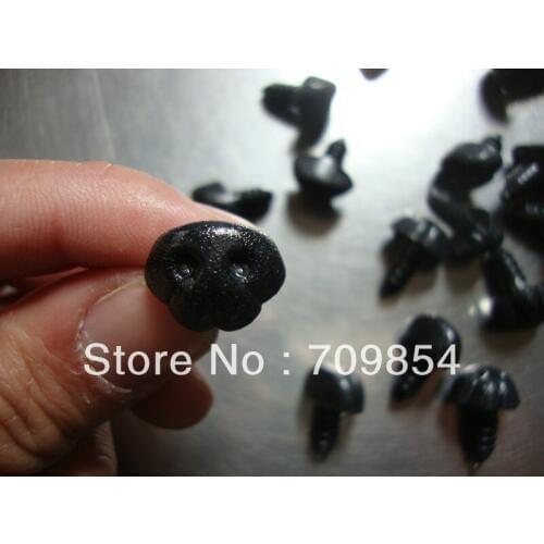 Free shipping!!! 300pcs/lot 16*11mm animal NOSES PLUSH BEAR Toy with washers