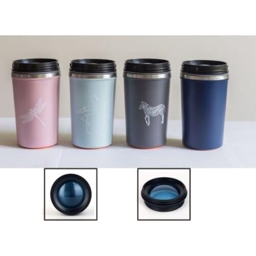 350ML SPIDER CUP Suction bottle Never fall over coffee bottle with sucker anti-fall down double layers stainless steel with cap