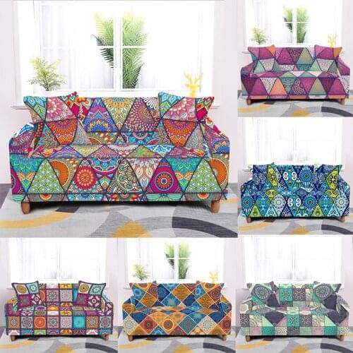Sofa Cover Anti-Slip Elastic Slipcover Stretch Fabric Soft Furniture Protector Couch s