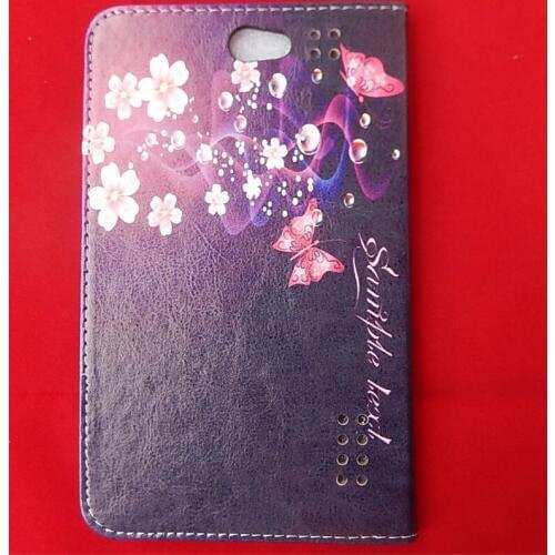 Myslc Tri-folding Printed PU leather case Cover For Aoson S7 PRO 7 Inch Tablet