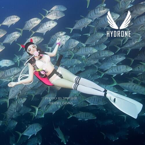 Scuba Diving Mask Snorkel 3MM Neoprene Devil Dive Equipment Hood Hat Cap Helmet Underwater Sunscreen Anti-UV Warm Freediving