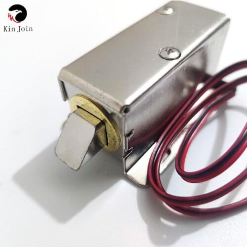 DC 12V Mini Automatic Electronic Lock for Door Drawer Cabinet Small Electromagnetic Door Lock Access Control Release Assembly