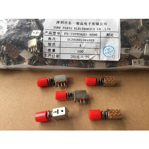 Original new 100% direct key switch PS-22F03A82 6pin self locking switch piano key switch