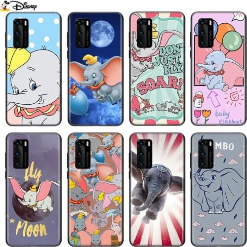 Silicone Cover Cute Animation Dumbo For P Smart S Z Mate 40 30 20 10 Plus PRO Plus Lite 2018 2019 2020 Phone Case