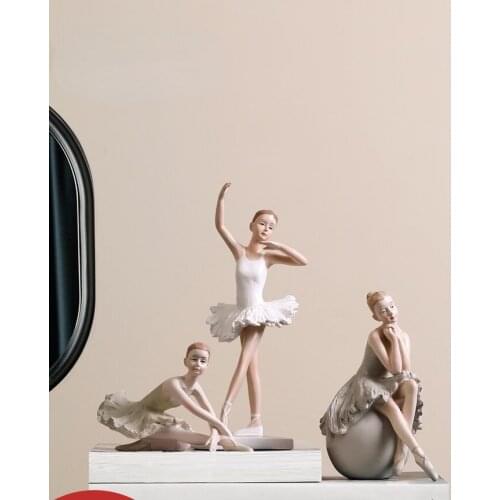 Modern, Simple and Creative, Beautiful and Lovely Ballet Girls' Small Ornaments, Girls' Day Gifts and Desktop Decorations