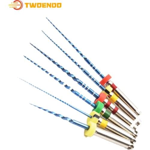 Dental 21mm 25mm Endo Root Canal Files Engine Use Rotary Files Endondontic Root Canal NITI Dentist Tool Instrument