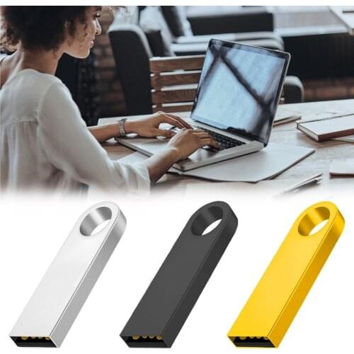 Usb2.0 Flash Drive 64GB 32GB 16GB 8GB 4GB Pen Drive Pendrive Memory Stick Waterproof Silver U Disk Memoria Cel Usb Stick Gift