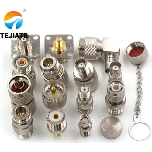 1PCS RF Adapter M Base BNC-UHF Flat Header To UHFK SMAK-UHF MINI Male/Female Header Connector