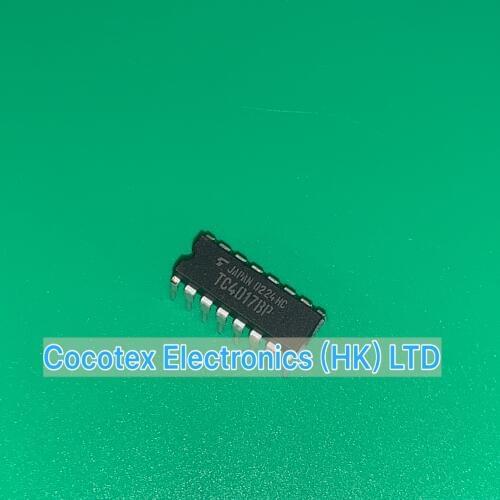 10pcs/lot TC4017BP DIP16 TC 4017 BP DECADE COUNTER/DIVIDER 16-DIP TC4017P TC40178P