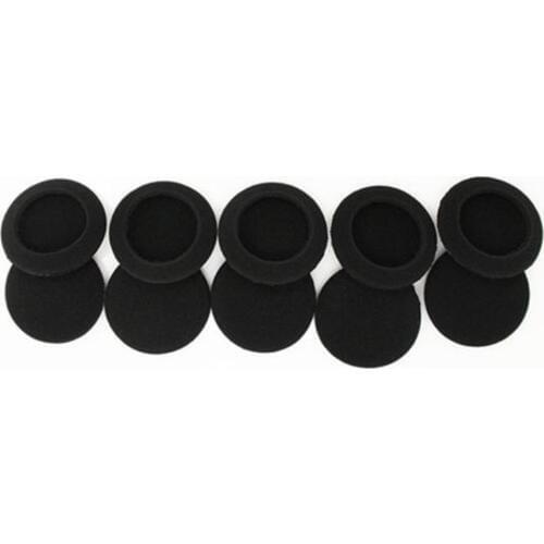 12 Pcs 60mm Replacement Foam Ear Pads Pillow Earpads Earmuff Cushion Cover Cups Repair Parts for Headphones Earphone Headset