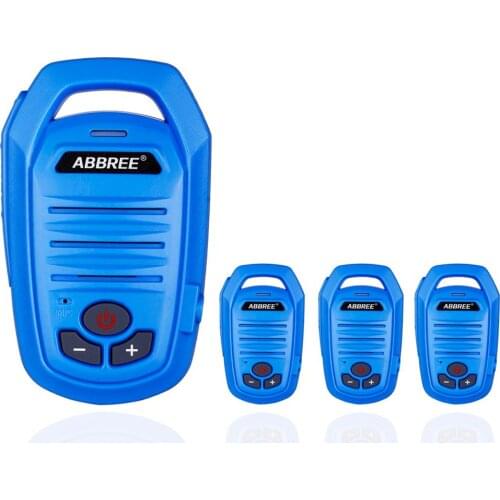 4Pcs Abbree AR-639 Mini FRS Walkie Talkie Portable free license VOX kid Two Way CB Radio Transceiver Gift Ham Comunicador