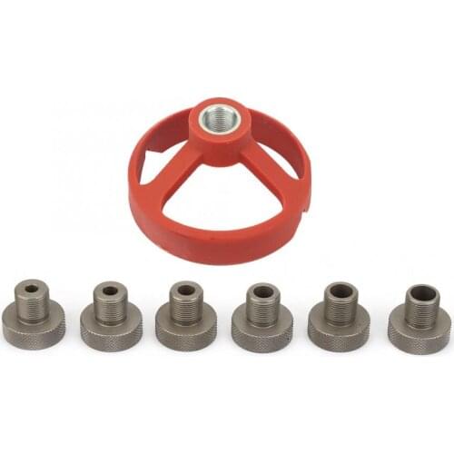 5/6/7/8/9/10mm Woodworking Tool Drill Punch Guide Locator Vertical Drilling Fixture Woodworking Locator Puncher