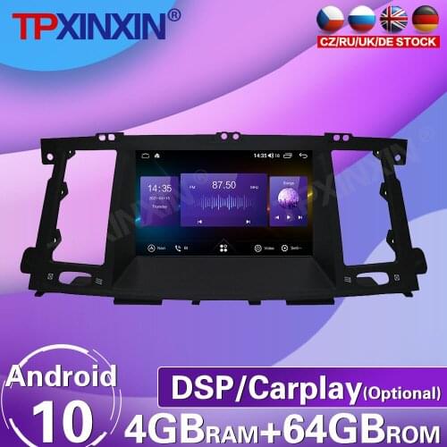 64G For Infiniti QX80 2013-2017 Android 10 Touch Screen Car Radio Tape Recorder Video Multimedia Player GPS Navigation Carplay