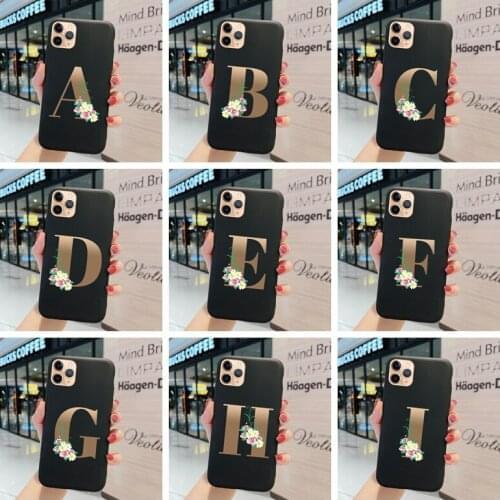 Alphabet Fundas For Samsung S20 S20FE Pro Ultra S21 5G Plus S30 Coque Case Silica gel Soft Matte Smooth Rainproof Funny Girl