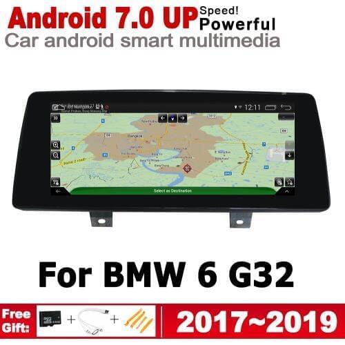 Android 7.0 up IPS car player For BMW 6 G32 2017~2019 EVO original Style Screen Stereo Autoradio gps navigation Bluetooth WiFi