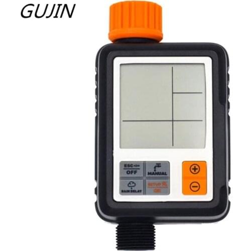 Automatic Irrigation Water Timer Lcd Screen Sprinkler Controller Outdoor Garden Watering Timer Device Controller Tool