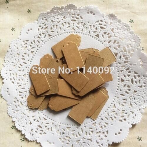 Free shipping Wholesale 2x4CM,1000pcs/lot 350GSM Blank price Hang tag,DIY kraft paper TAGGING/top quality hang tag/gift tags