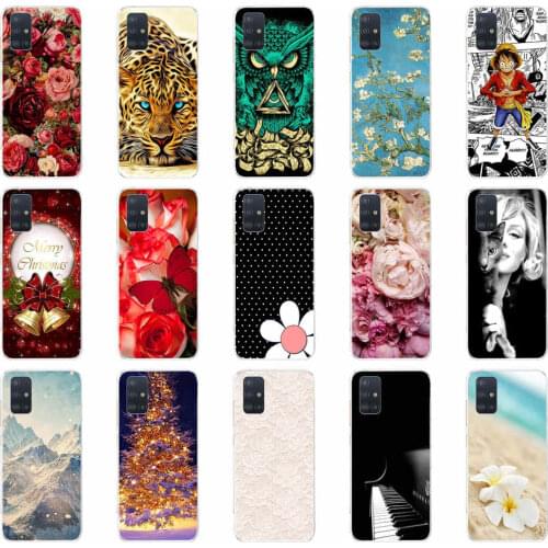 For Samsung Galaxy S20 Plus Case Flower Clear Soft TPU Silicone Case For Samsung S20 Ultra S 20 S20 Plus Cover Fundas