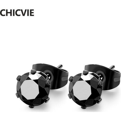 Серьги-гвоздики CHICVIE China At AliExpress