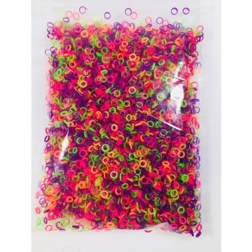 "3/16"MM Colorful Dental Orthodontic Elastics Rubber Bands Ligature Ties 2.5/3.5/4.5/6.5OZ Rabbit