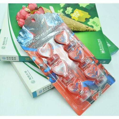 Kids Animals Party Supplies Stamp Spiderman DIY Cartoon Seal Stamper Teacher Stamp Set Craft Stamps Stationery Set Best Gifts