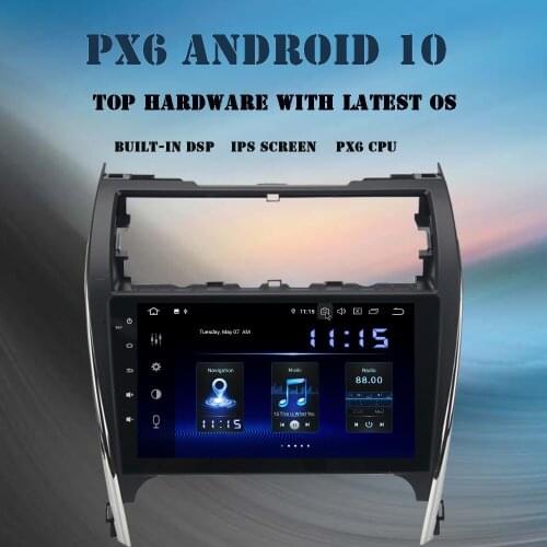 For Toyota Camry 2012 2013 2014 Car Android 10 Car Multimedia Player Radio US & Middle-East Version DSP CarPlay Navigation GPS