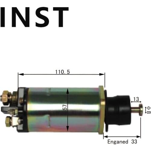 ELECTROMAGNETIC SWTICH SOLENOID FOR 24V 10457152 10457115 231251 66-8407 STD3010YJ STD6857NB STD9629NB 1113272 STD0857NB