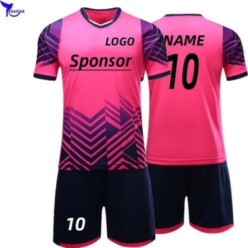 Jerseys & Shorts Customize 19/20 Blank Football Set Kids Boys Soccer Uniform Men Women Futsal Team Training Suit Sport Tracksuit