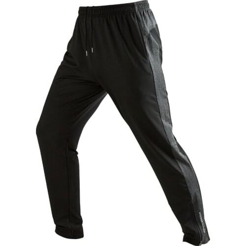 FANNAI Men Sports Running Pants Pockets Athletic Soccer pant Training sport Pants Legging jogging Gym Trousers Zipper Joggers
